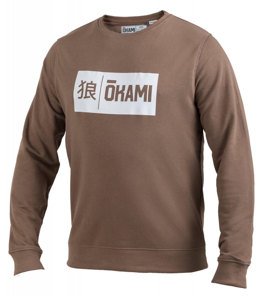 Okami Organic Sweater Kanji Blocklogo