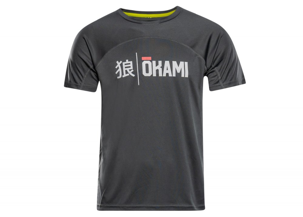 Okami Athletic Shirt Workout - charcoal