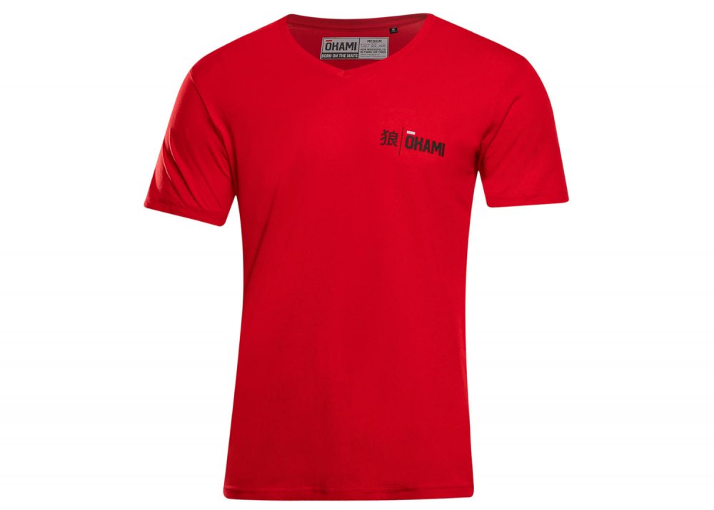Okami T-Shirt V Red